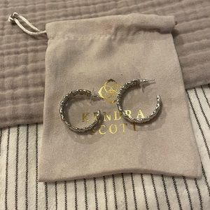 Authentic NEW Kendra Scott Natalie Hoop Earrings